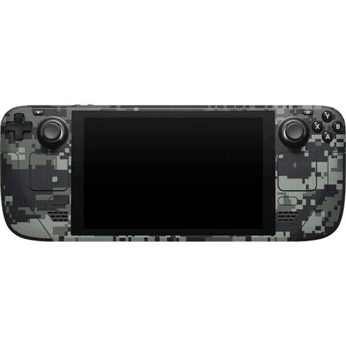 NHL Calgary Flames Camo Steam Deck Handheld Gaming Computer Skin